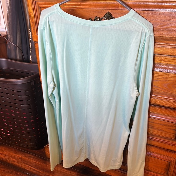 Under Armour Light Blue Long Sleeve Tee - Picture 3 of 3